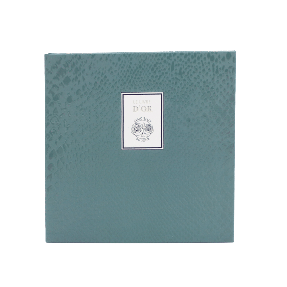 agenda de mariage vert